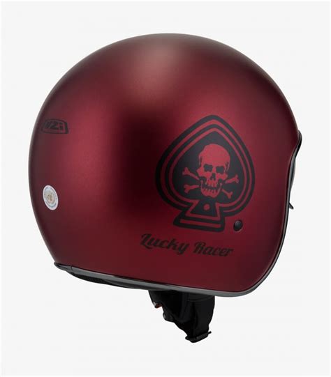 Nzi Rolling Sun Matt Lucky Open Face Helmet