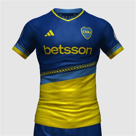 Boca Juniors Home Adidas Concept FIFA 23 Kit Creator Showcase