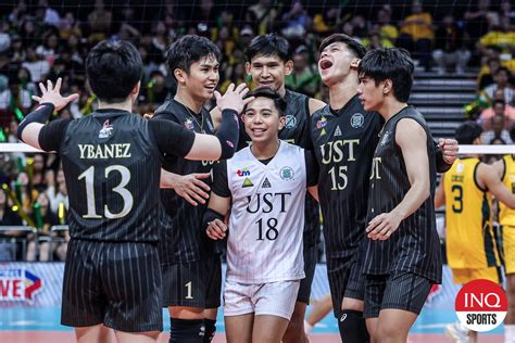 Uaap Ust Stays Alive Downs Feu In Men S Volleyball Final Four