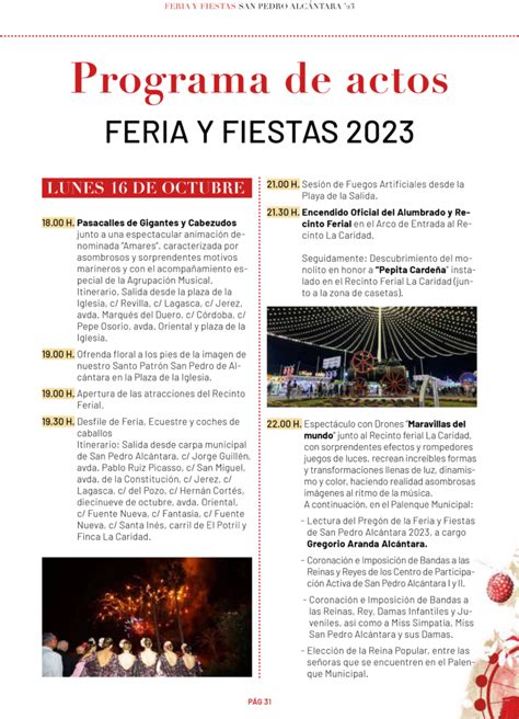 Feria De San Pedro Alc Ntara Marbella Sanpedro