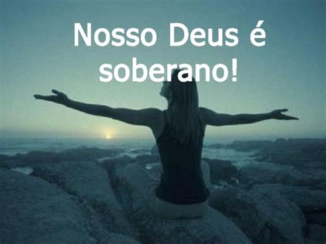 Nosso Deus é Soberano Slide Gospel