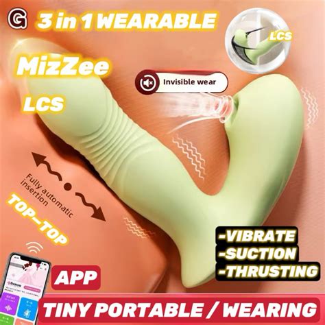 Mizzee Pleasurewear In Vibrator App Control Gspot Telescopic Vibration Masturbation Sex Toys
