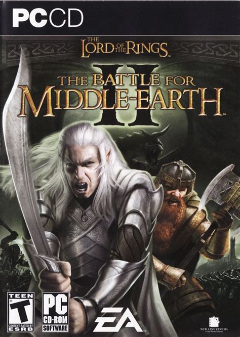 The Lord of the Rings: The Battle for Middle-earth II (2006) box cover ...