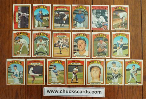 Chuck S Sports Cards Topps Baseball Card Team Sets