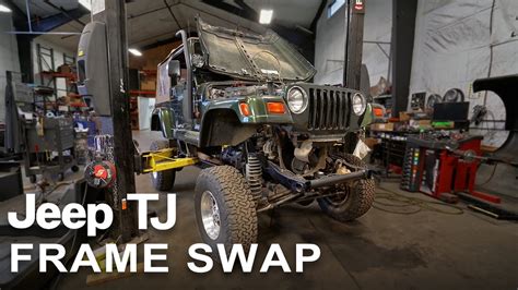 Jeep Wrangler Tj Frame Swap Youtube