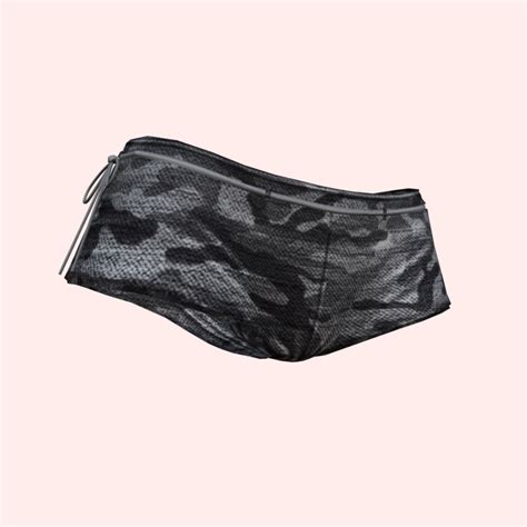 D Model Sexy Black Army Bikini Vr Ar Low Poly Cgtrader