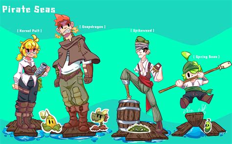 Pvz2 Draw Pirate Seas 12 By Tacitarci On Deviantart