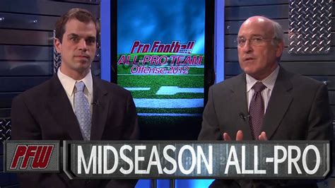 PFW S NFL Midseason All Pro Team 2012 Offense YouTube