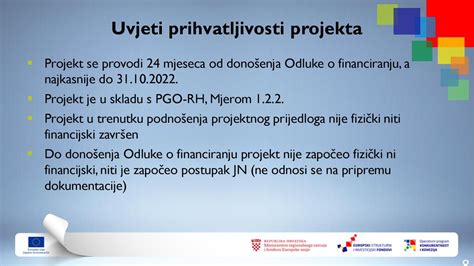 Informativna Radionica Poziv Na Dostavu Projektnih Prijedloga Ppt