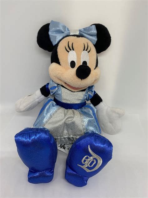 Disney Disneyland Th Anniversary Diamond Celebration Minnie In Plush