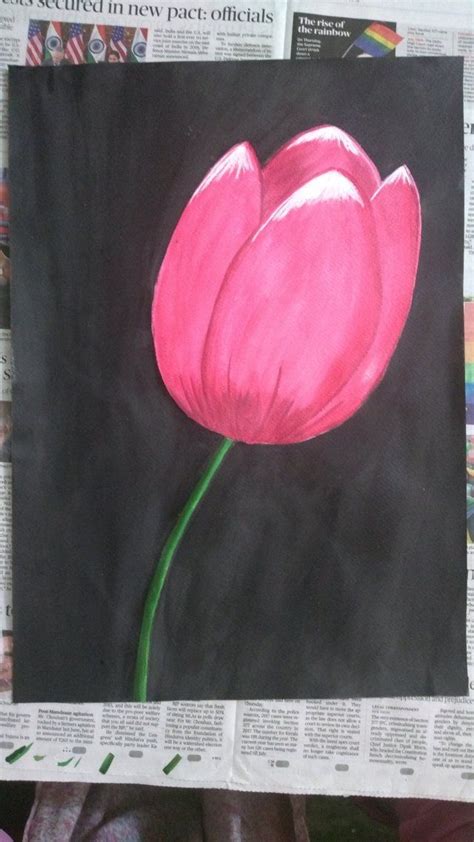 Tulip Painting - paulinepriya