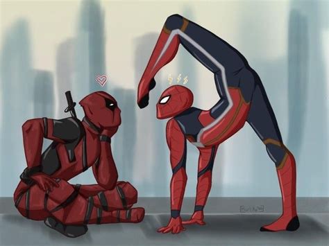 Pin By Dream Boo On Spidy Suits In 2024 Deadpool And Spiderman Spideypool Ultimate Spiderman