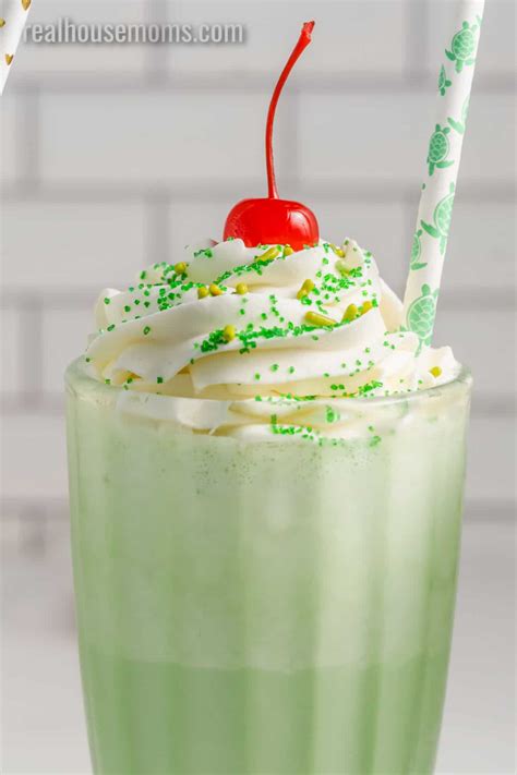 Copycat Shamrock Shake Recipe Real Housemoms