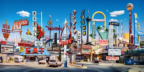 Freemont street collage - Las Vegas, Nevada : r/vintagesigns