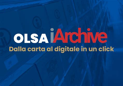 Home - Olsa Informatica - Impegnati stabilmente nell'innovazione