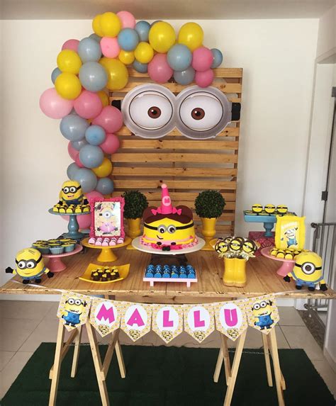 Festa Minions Dicas Lindas E Diferentes