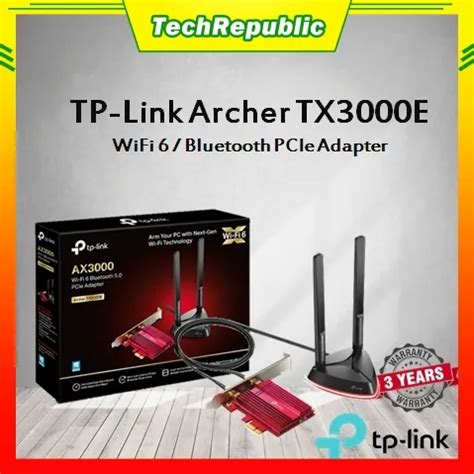 TP-Link Archer TX3000E AX3000 WiFi 6 Bluetooth 5.0 PCIe Adapter | Lazada
