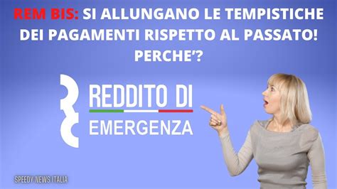 Reddito Di Emergenza Bis Si Allungano Le Tempistiche Pagamenti