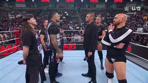 The Judgment Day Confronts Gunther On Wwe Raw