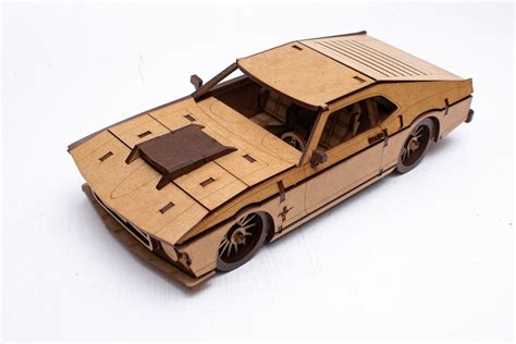 Digital File Laser Cut Ford Mustang Laser Cut Template Dxf Cdr