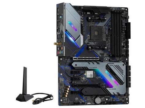 Asrock X570 Extreme4 Wifi Ax Am4 Atx Amd Motherboard