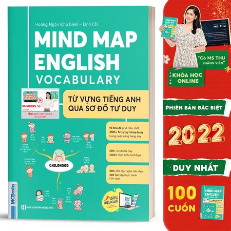 Sách Mindmap English Vocabulary Từ Vựng Tiếng Anh Qua Sơ Đồ Tư Duy PhiÊn BẢn ĐẶc BiỆt 2022