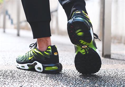 Nike Air Max Plus Black Volt Sneaker Bar Detroit