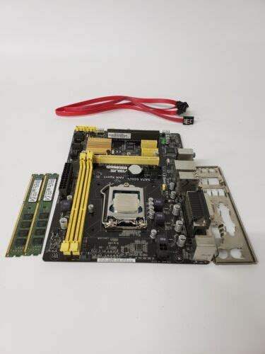 Asus H M C Lga Socket H Motherboard Gbddr W Pentium G Cpu