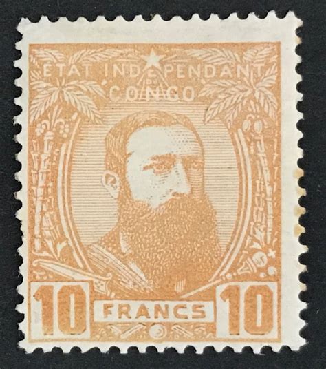 Belgisch Kongo 1887 Leopold II In Right Looking Profile Catawiki