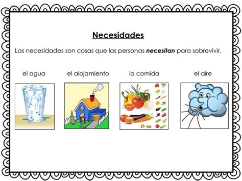 Necesidades Y Deseos Juegos Para Preescolar Actividades Para