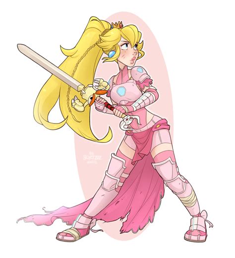 Princess Peach Anime Fan Art