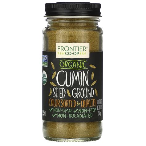 Frontier Co Op Organic Cumin Seed Ground Oz G