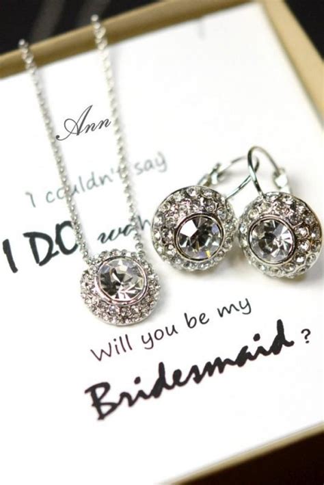 Bridesmaid Gifts ,Wedding Jewelry Bridesmaid Jewelry Bridal Necklace ...