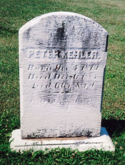 Peter Hepler Kehler Find A Grave Memorial