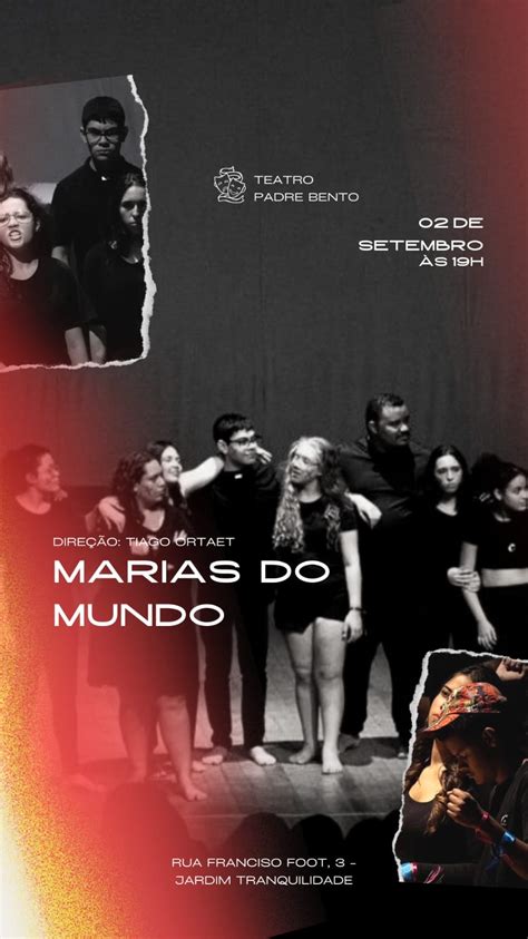 Espetáculo Teatral Marias do Mundo TEATRO PADRE BENTO em Guarulhos