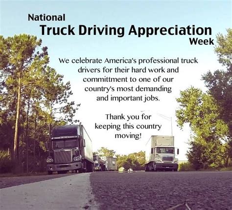 National Truck Driver Appreciation Week Sept 15 21st Motorcycles