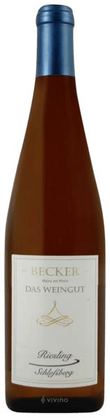 Becker Das Weingut Riesling Schlossberg Vivino Us