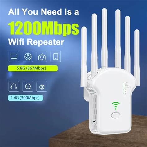 Prolongateur WiFi Sans Fil Longue Port E Amplificateur Wi Fi R P Teur