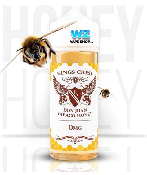 Kings Crest Don Juan Tabaco Honey 06mg 120ml WZ Vape Shop SRL