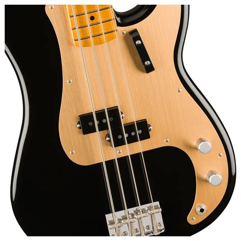 Fender Vintera Ii S Precision Bass Mn Black At Gear Music