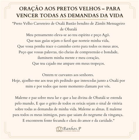 Oração A Preto Velho - Oração aos Pretos Velhos Para Vencer Todas as Demandas da Vida