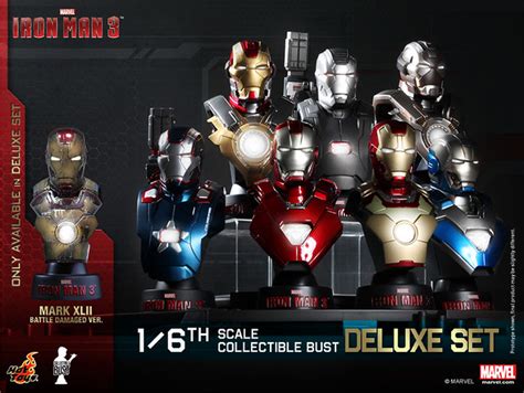 Hot Toys 鋼鐵人3 1 6 比例胸像系列登場