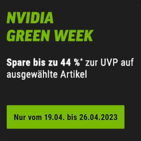 Nbb Nivida Green Week Bis Zu Rabatt Auf Ber Ausgew Hlte