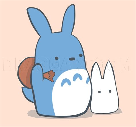 How To Draw My Neighbor Totoro Characters