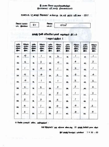 2017 A L Japanese Marking Scheme Past Papers Wiki