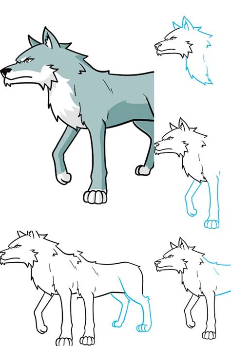 15 Wolf Drawing Ideas - How To Draw Wolf - Drawings