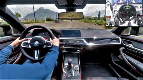 Bmw M5 F90 Forza Horizon 5 Cockpit View Interior View Drive