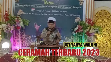 Ust Yahya Waloni Terbaru Mihrab Seni Youtube