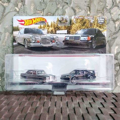 Hot WHEELS PREMIUM CC Pack Mercedes Benz Shopee Singapore