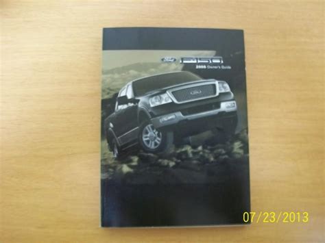 Sell 2005 FORD F 150 OWNERS MANUAL In Lynn Massachusetts US For US